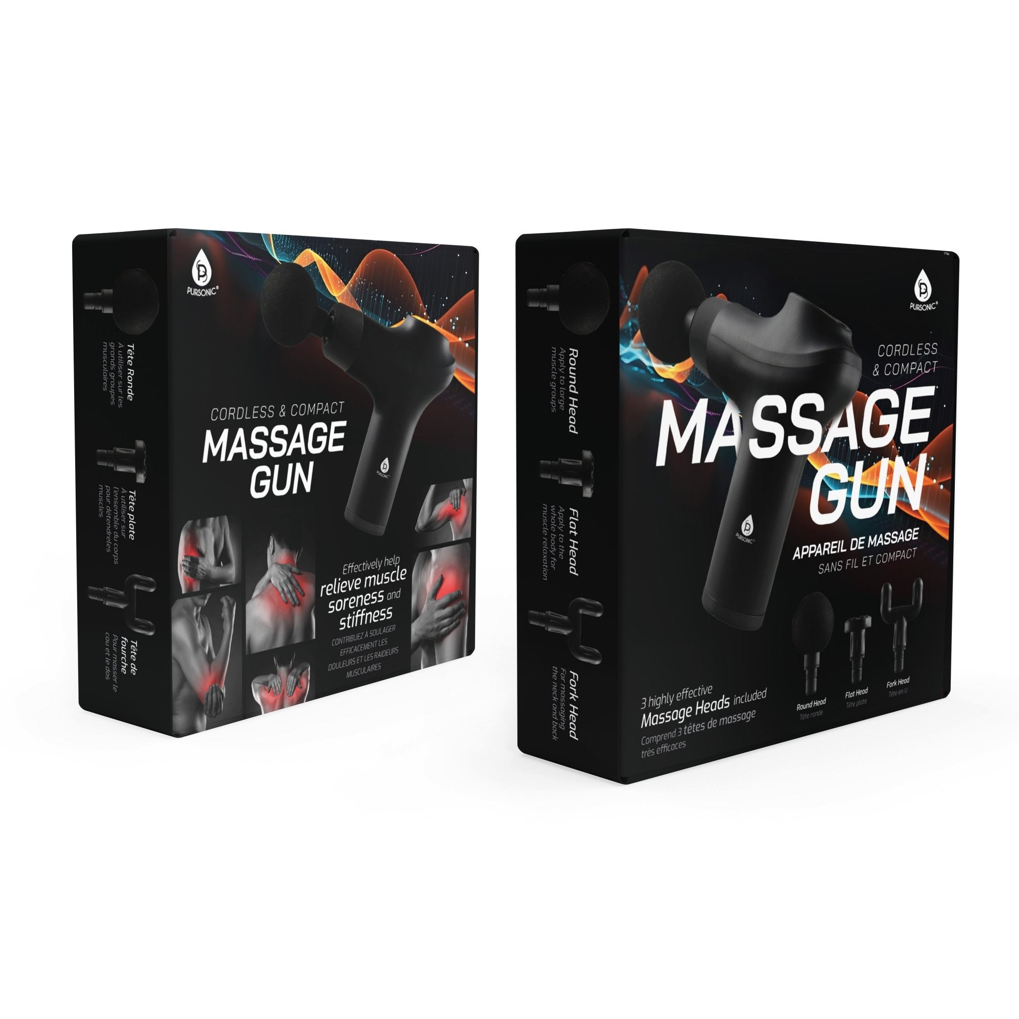 3 Speed Cordless & Rechargeable Professional Massage Gun - The Kings Place