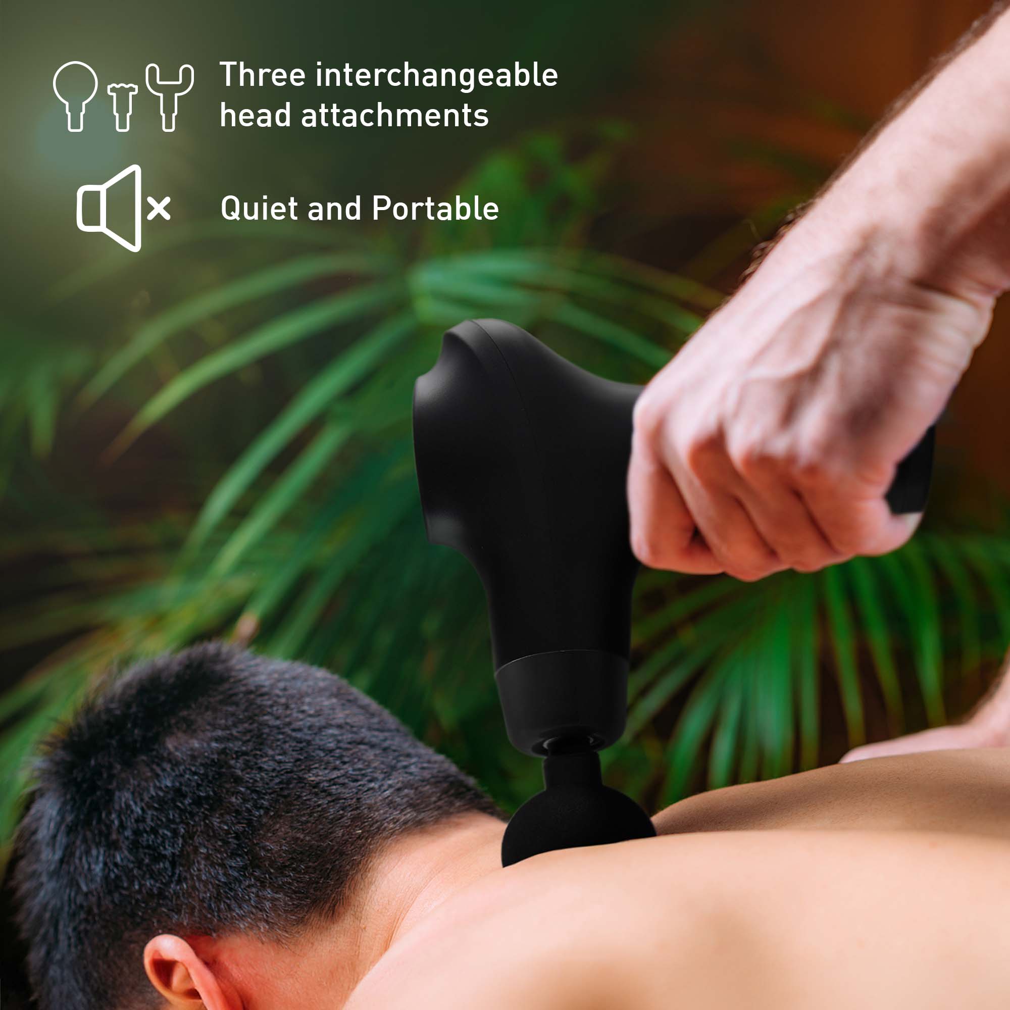 3 Speed Cordless & Rechargeable Professional Massage Gun - The Kings Place