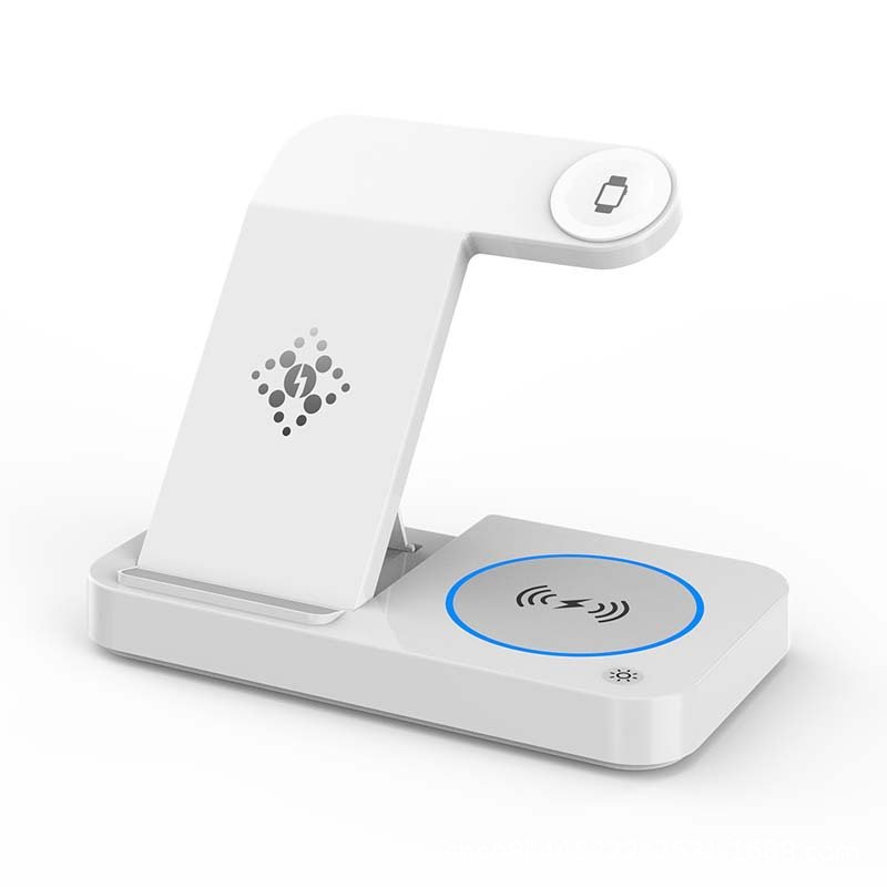 Folding Three - in - one Wireless Charging Stand - The Kings Place