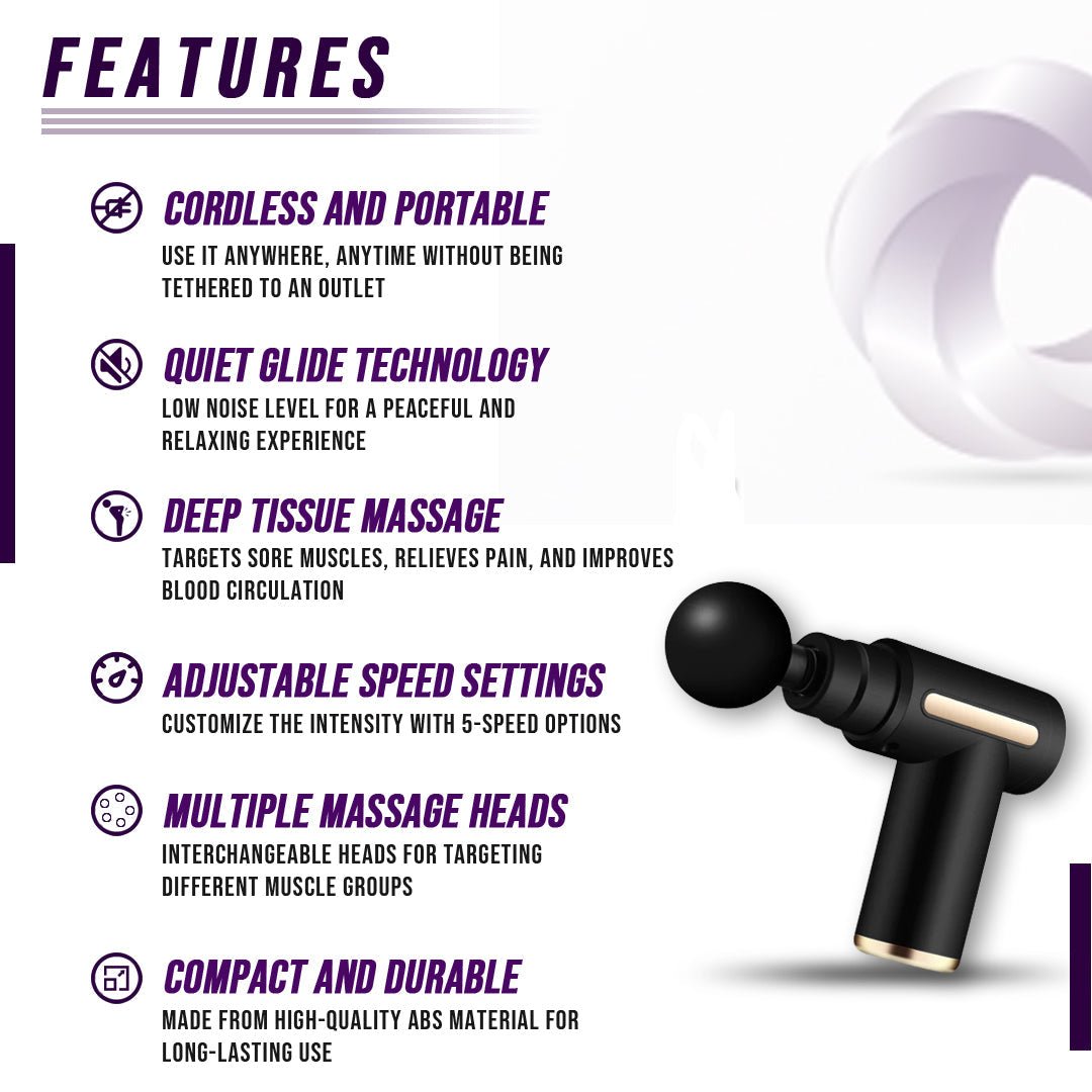 Muscle Massage Gun - The Kings Place