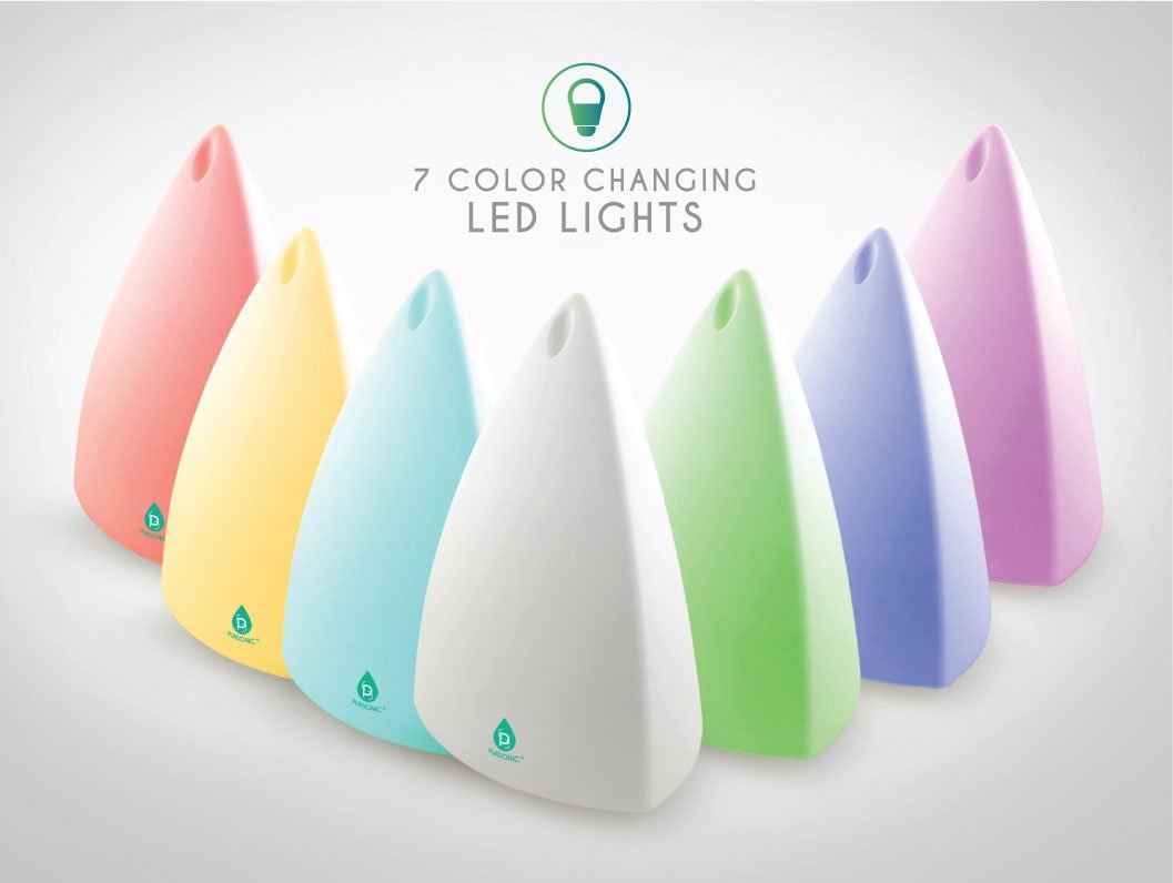 Pursonic Aromatherapy Diffuser & Essential Oil Set - Ultrasonic Top 3 Oils - The Kings Place